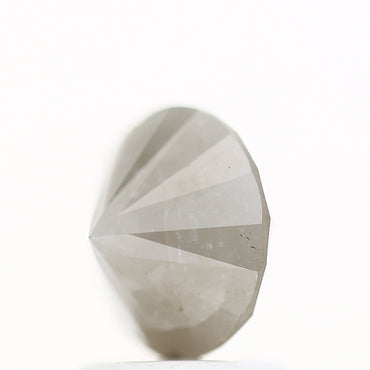 1.56 Carat Fancy Gray Rustic Round Shape Brilliant Cut Natural Loose Diamond