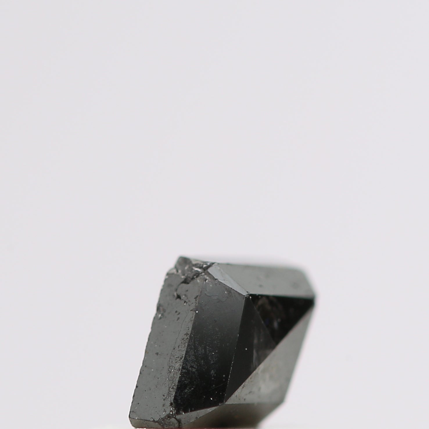 salt and pepper diamond ! 0.41 Ct 5.90 x 4.40 x 2.10 MM natural gray shield loose diamond for engagement ring for her