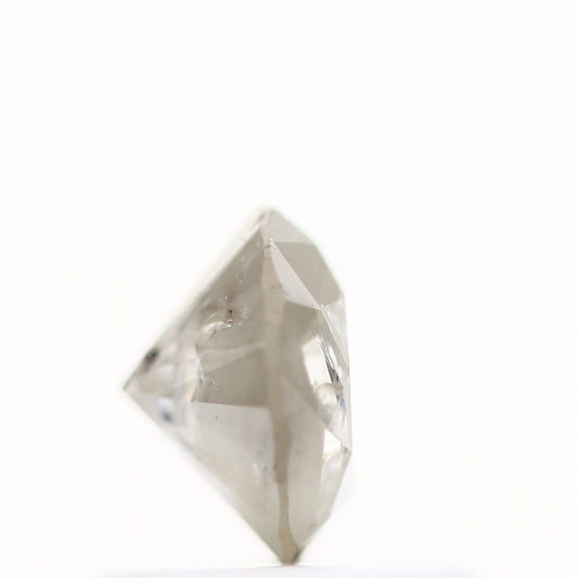 0.61 Carat Salt and Pepper Diamond Round Brilliant Cut Natural Loose Diamond