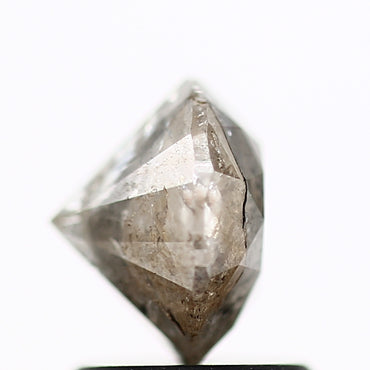 1.43 Carat Salt and Pepper Diamond Round Brilliant Cut Natural Loose Diamond