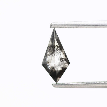 Salt and Pepper Diamond ! Fancy Gray Color Kite Diamond for Engagement Ring ! Natural Loose Diamond ! 0.50 Carat Unique Rare Diamond For Her