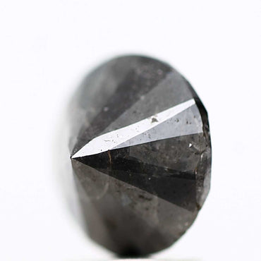 2.65 Carat Fancy Black Round Shape Brilliant Cut Natural Loose Diamond
