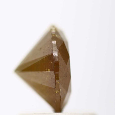 1.15 Carat Fancy Brown Rustic Round Shape Brilliant Cut Natural Loose Diamond