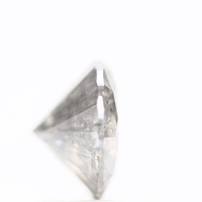 Round Salt and Pepper Diamond Gray Round Diamond For Engagement Ring Design 0.97 Carat