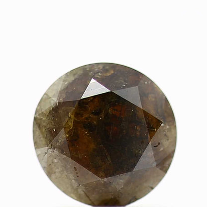 0.75 Carat Fancy Brown Round Brilliant Cut Natural Loose Diamond