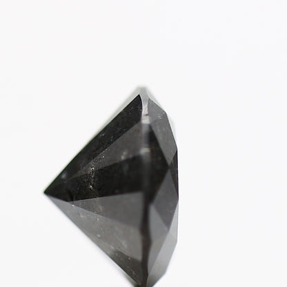 1.43 Carat Fancy Black Round Shape Brilliant Cut Natural Loose Diamond