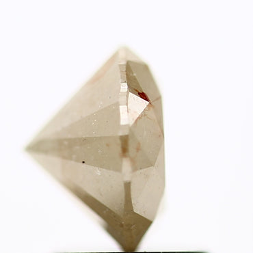 1.57 Carat Yellow Rustic Round Cut Natural Loose Diamond