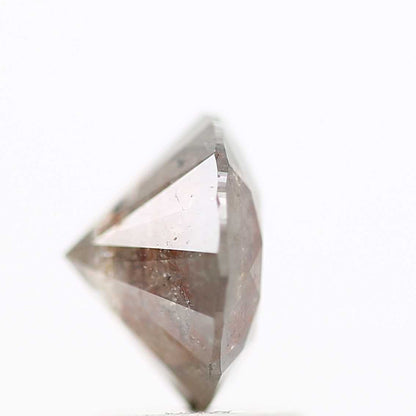 1.95 Carat Fancy Brown Rustic Round Shape Brilliant Cut Natural Loose Diamond
