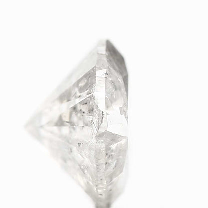 Natural Loose Round Salt And Pepper Diamond Fancy Grey Color 1.97 CT 7.80 X 4.90 MM Round Brilliant Cut Diamond ! Christmas Gift for Her