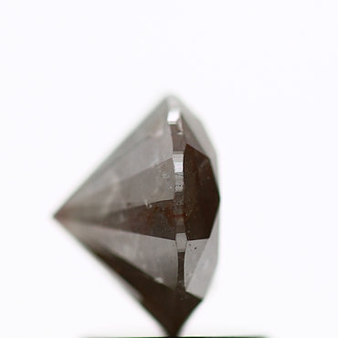 1.52 Carat Gray Fancy Round Brilliant Cut Natural Loose Diamond