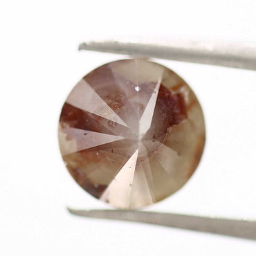1.66 Carat Fancy Round Shape Brilliant Cut Natural Loose Diamond