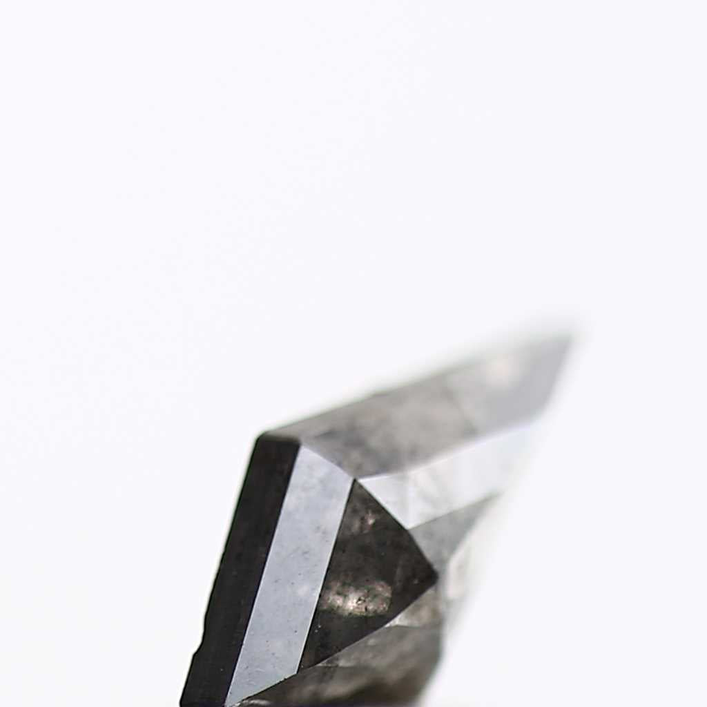 Salt and Pepper Kite Diamond ! Fancy Gray Color Diamond for Engagement Ring ! Natural Loose Diamond ! 0.52 Ct Unique Rare Diamond For Her