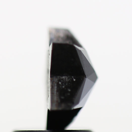 Star Cut Black Loose Diamond [7.29 MM] Natural Diamond For Engagement Ring 1.11 Carat