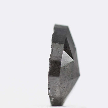 Salt and Pepper Diamond Fancy Gray Color 0.76 CT 5.09 x 7.30 x 2.50 MM Pear Cut Diamond! Natural Loose Diamond ! Christmas Gift for Her