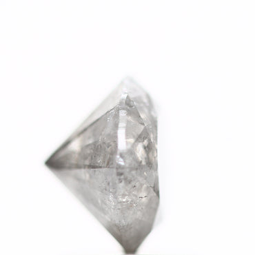 1.44 Carat Salt and Pepper Round Brilliant Cut Natural Loose Diamond