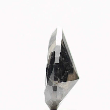Salt and Pepper Diamond Fancy Gray Color 1.69 CT 9.80 x 6.50 x 3.92 MM Pear Cut Diamond! Natural Loose Diamond ! Christmas Gift for Her