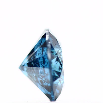 0.27 Carat Round Brilliant Fancy Blue Natural Loose Diamond
