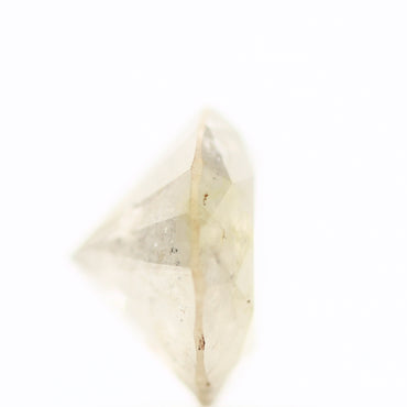 1.53 Carat Salt and Pepper Icy Gray Round Brilliant Cut Natural Loose Diamond