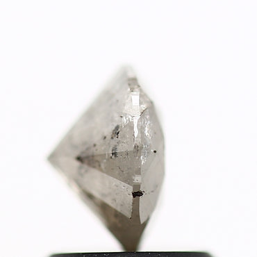 1 Carat Gray Rustic Round Shape Brilliant Cut Natural Loose Diamond