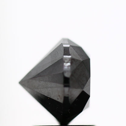 2.42 Carat Fancy Black Round Shape Brilliant Cut Natural Loose Diamond