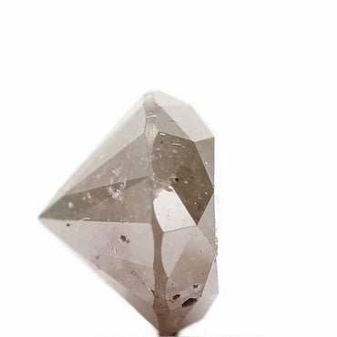 1.60 Carat Brown Gray Round Shape Brilliant Cut Natural Loose Diamond