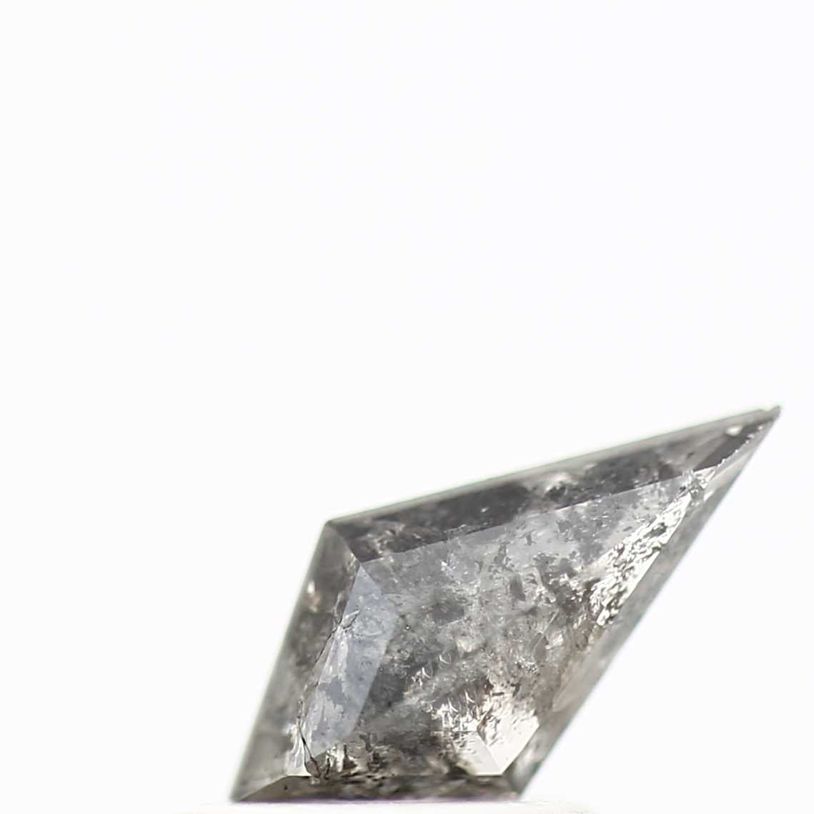 Salt and Pepper Kite Diamond ! Fancy Gray Color Diamond for Engagement Ring ! Natural Loose Diamond ! 0.47 Ct Unique Rare Diamond For Her