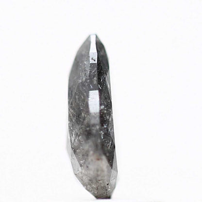 Salt and Pepper Diamond Fancy Gray Color 0.82 CT 8.04 x 5.02 x 2.42 MM Pear Cut Diamond! Natural Loose Diamond ! Christmas Gift for Her