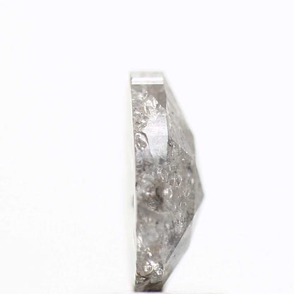 Salt and Pepper Diamond Fancy Gray Color 0.88 CT 7.75 x 4.95 x 2.53 MM Pear Cut Diamond! Natural Loose Diamond ! Christmas Gift for Her