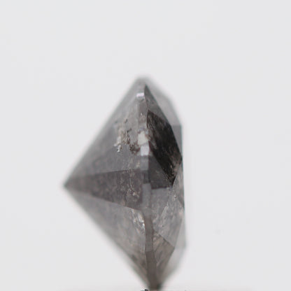 0.88 Carat Fancy Gray Round Shape Brilliant Cut Natural Loose Diamond