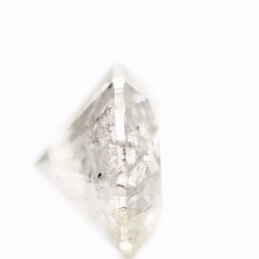 2 Carat Salt and Pepper Icy Gray Round Cut Natural Loose Diamond