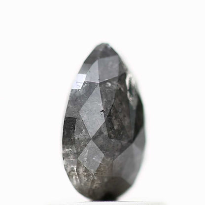 Salt and Pepper Diamond Fancy Gray Color 1.02 CT 7.58 x 5.15 x 2.75 MM Pear Cut Diamond! Natural Loose Diamond ! Christmas Gift for Her