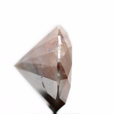 3.83 Carat Rustic Brown Fancy Round Brilliant Cut Natural Loose Diamond