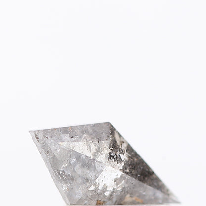 salt and pepper diamond ! 0.48 Ct 9.00 x 4.70 x 2.10 MM natural gray kite loose diamond for engagement ring for her