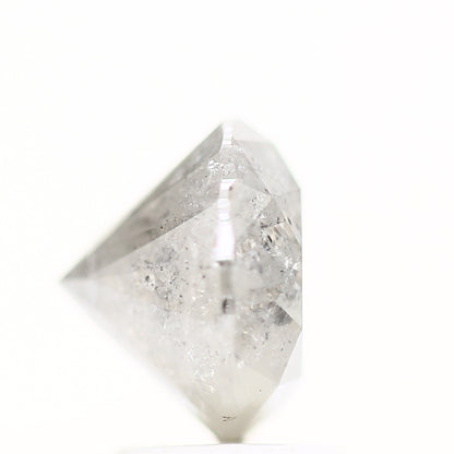 2.80 Carat Fancy Round Rustic Gray Brilliant Cut Natural Loose Diamond