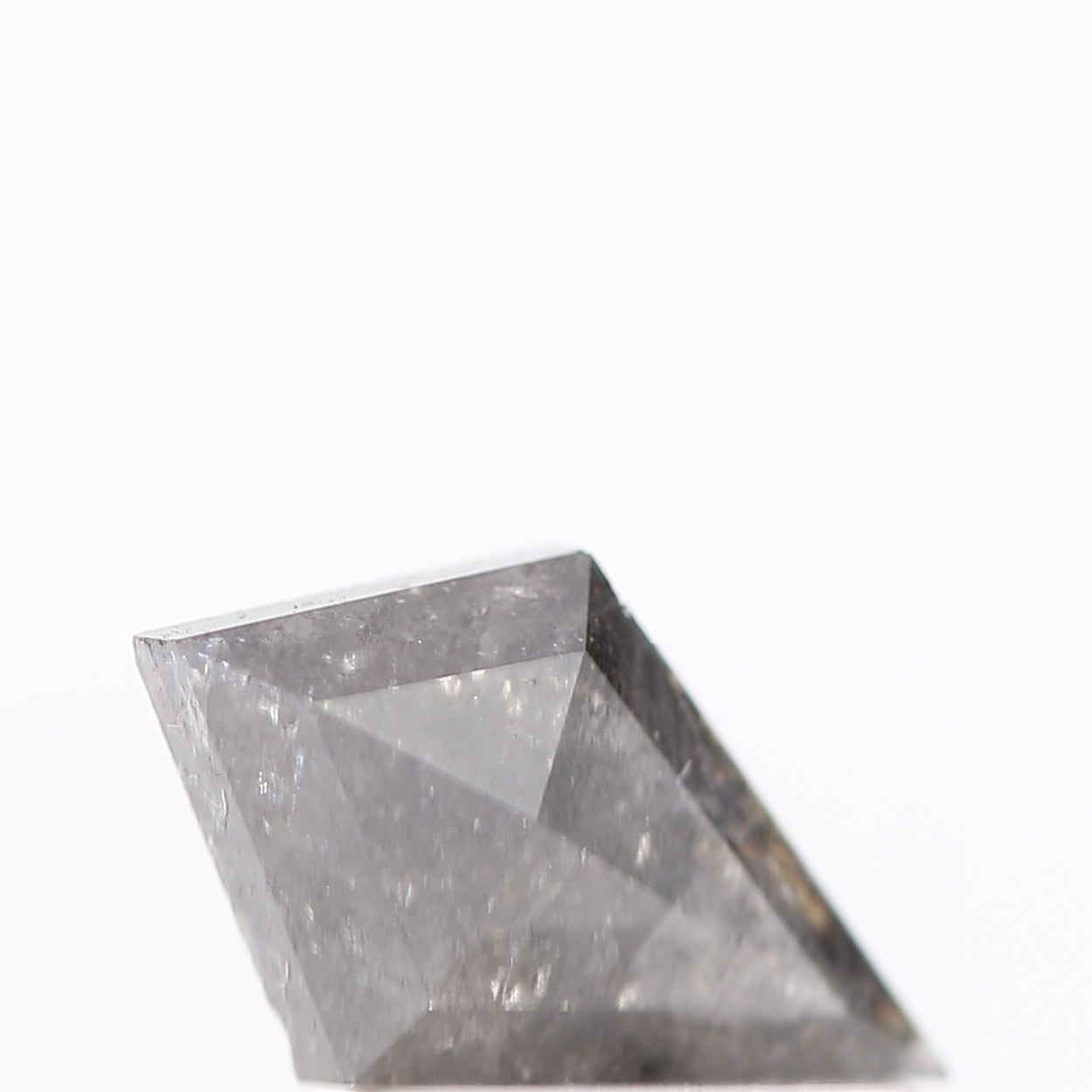 Salt and Pepper Diamond ! Fancy Gray Color Kite Diamond for Engagement Ring ! Natural Loose Diamond ! 0.78 Carat Gorgeous Diamond For Her
