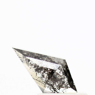 Salt and Pepper Diamond ! Fancy Gray Color Kite Diamond for Engagement Ring ! Natural Loose Diamond ! 0.54 Carat Unique Rare Diamond For Her