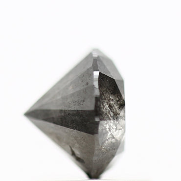 1.25 Carat Salt and Pepper Diamond Round Brilliant Cut Natural Loose Diamond