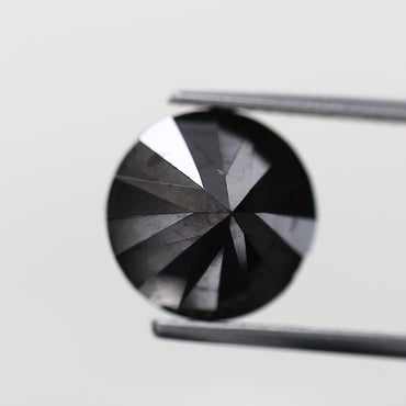 Black Loose Round Diamond AA Quality [9.78 MM] Natural Diamond For Engagement Ring 4.36 Carat
