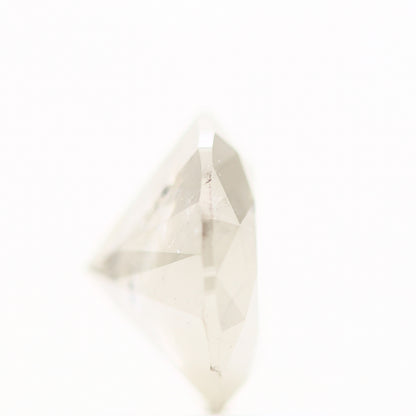 1.40 Carat Salt and Pepper Round Icy Gray Round Brilliant Cut Natural Loose Diamond