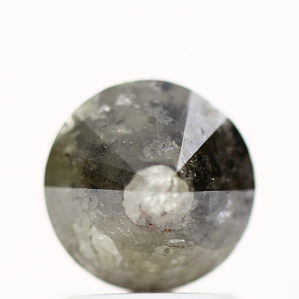1.41 Carat Fancy Gray Round Shape Brilliant Cut Natural Loose Diamond