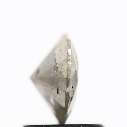 0.80 Carat Salt and Pepper Diamond Gray Round Brilliant Cut Natural Loose Diamond