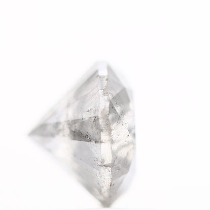 2.18 Carat Fancy Gray Salt & Pepper Round Shape Brilliant Cut Natural Loose Diamond