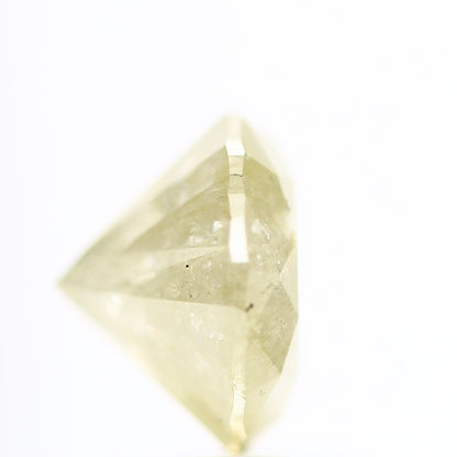 1.62 Carat Salt and Pepper Yellow Round Brilliant Cut Natural Loose Diamond