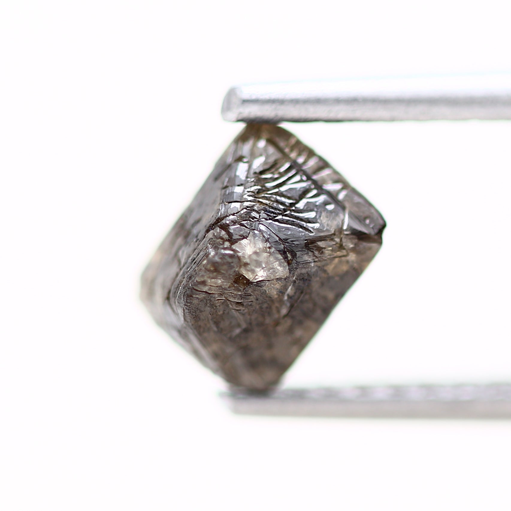 Octahedron Rough Natural Uncut Diamond Fancy 1.04 Carat Raw Diamond for Engagement Ring SDM7502