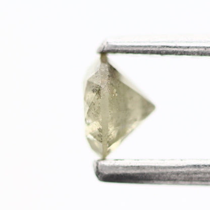 Round Cut Gray Natural Diamond For Engagement Ring Design 0.29 Carat