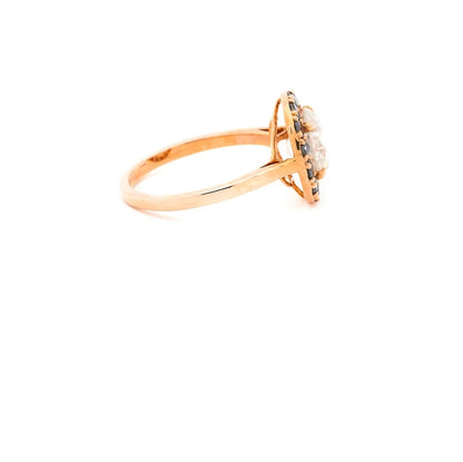 3.31 Ct White Round Engagement Diamond Ring, 14K Gold Ring, White Round Diamond Wedding Ring, Gift For Her