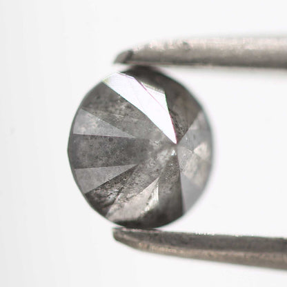 0.38 Carat Fancy Gray Round Shape Brilliant Cut Natural Loose Diamond