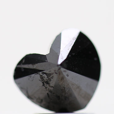 Heart Shape Fancy Black Natural Loose Diamond 2.02 Carat