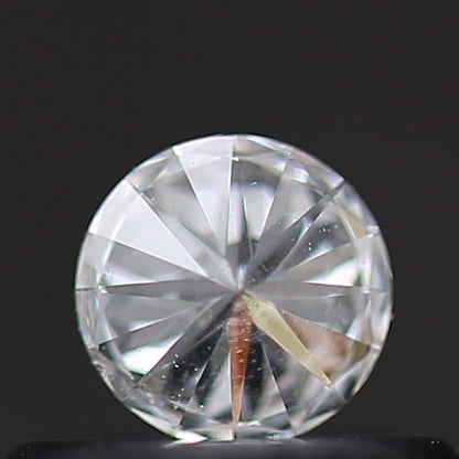 Round Diamond White Si3 For Engagement Ring Design 0.26 Carat