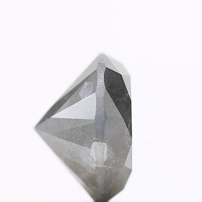 1.36 Carat Fancy Gray Round Shape Brilliant Cut Natural Loose Diamond